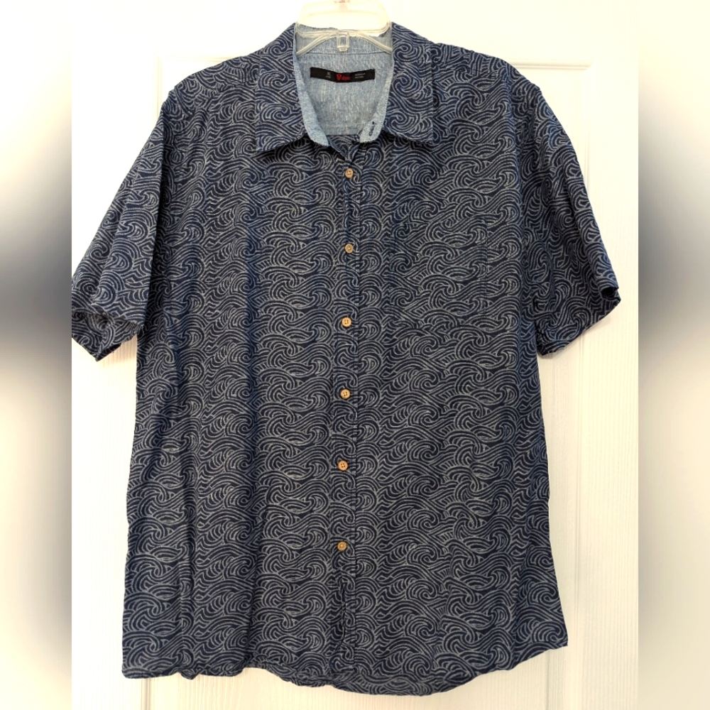 Men's Short Sleeve Dress Shirt EUC